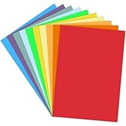 Multi-Colour Card A4 180GSM - 10 Colours 5 Shts each